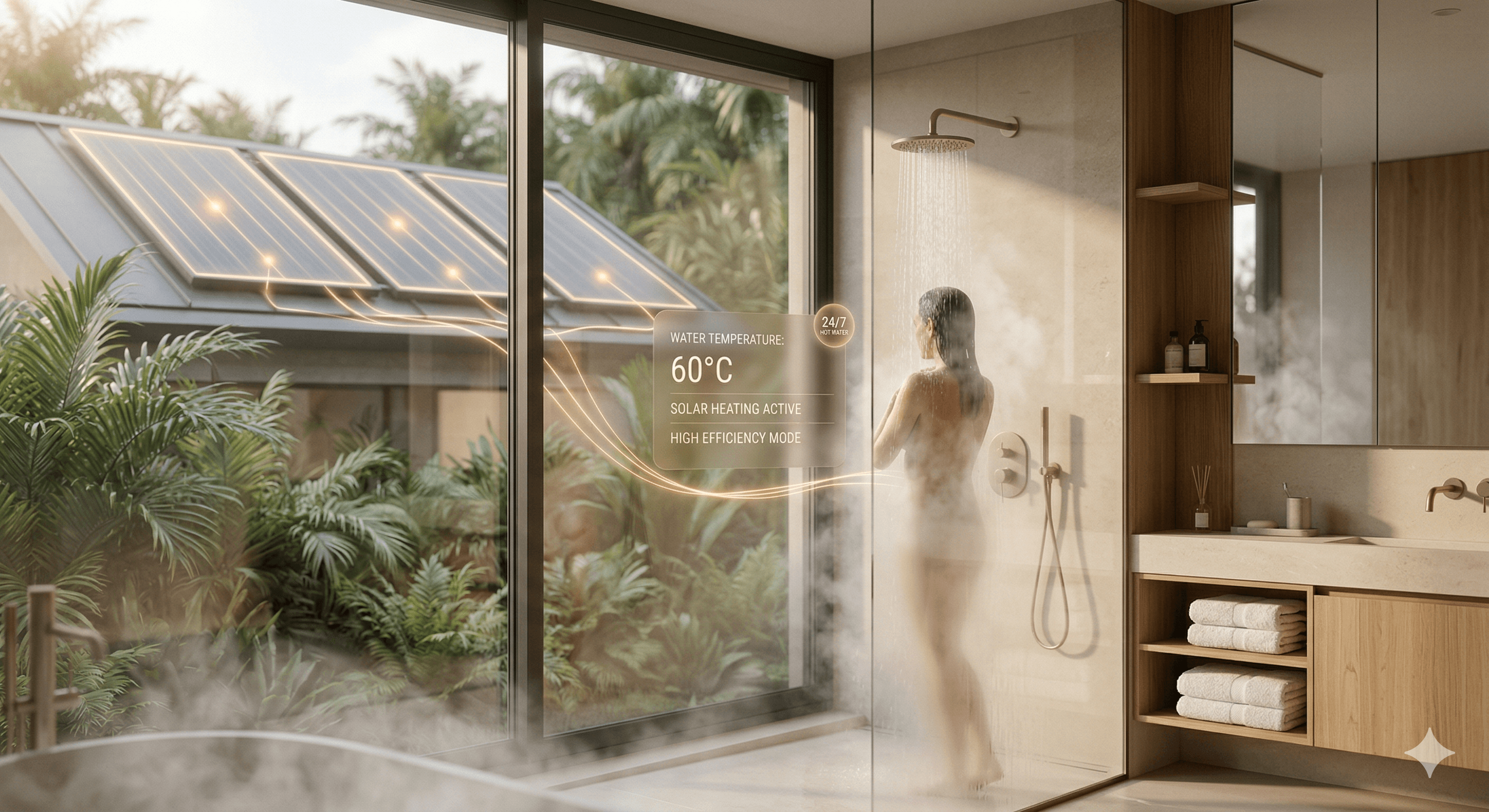 Calefactor solar