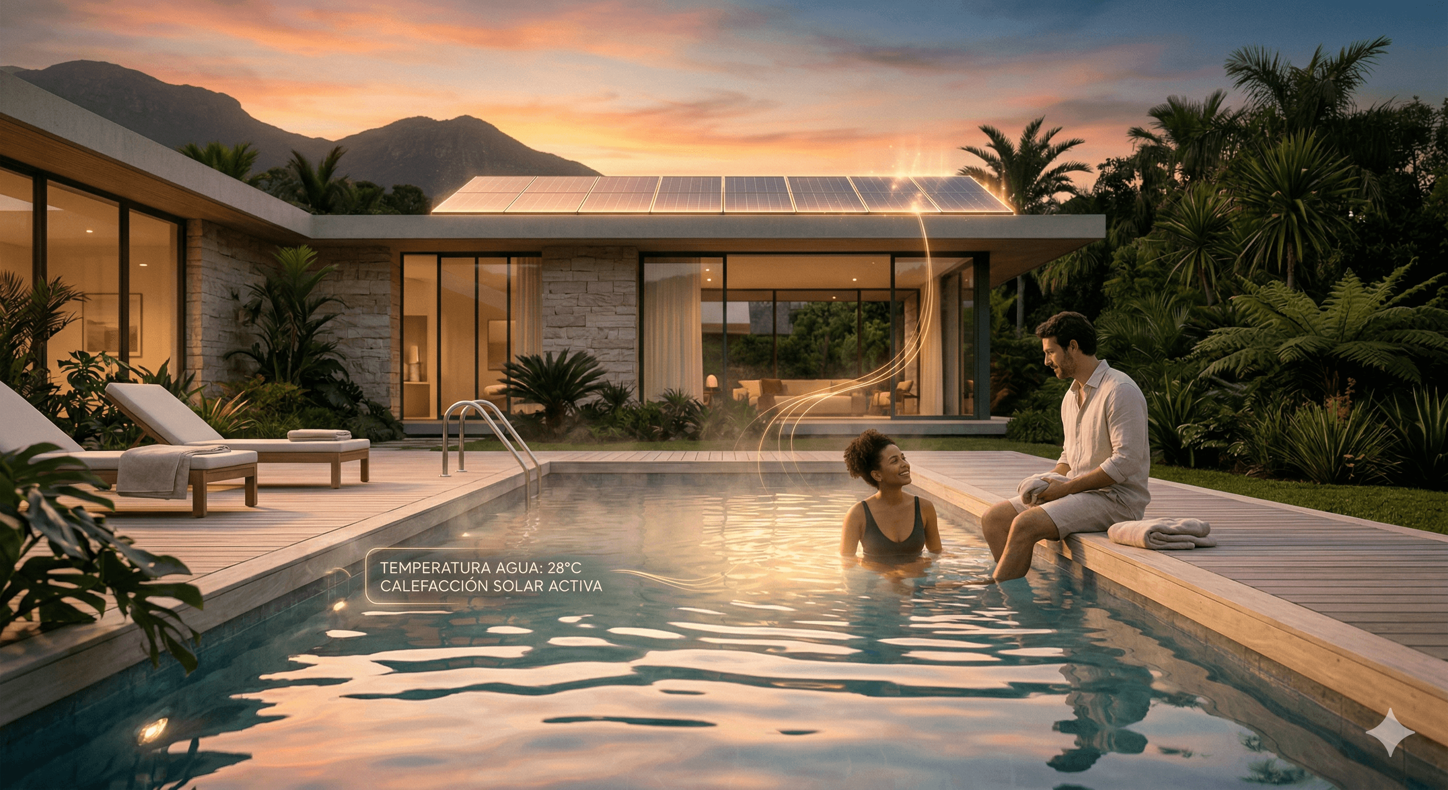 Climatización de piscinas